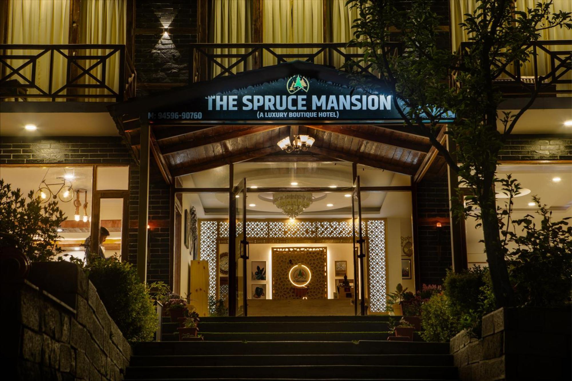 The Spruce Mansion Hotel Manāli Buitenkant foto